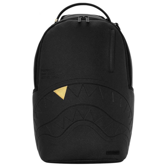 Sprayground Τσάντα πλάτης Blacked Out Embossed Gold Tooth DLXSV Backpack